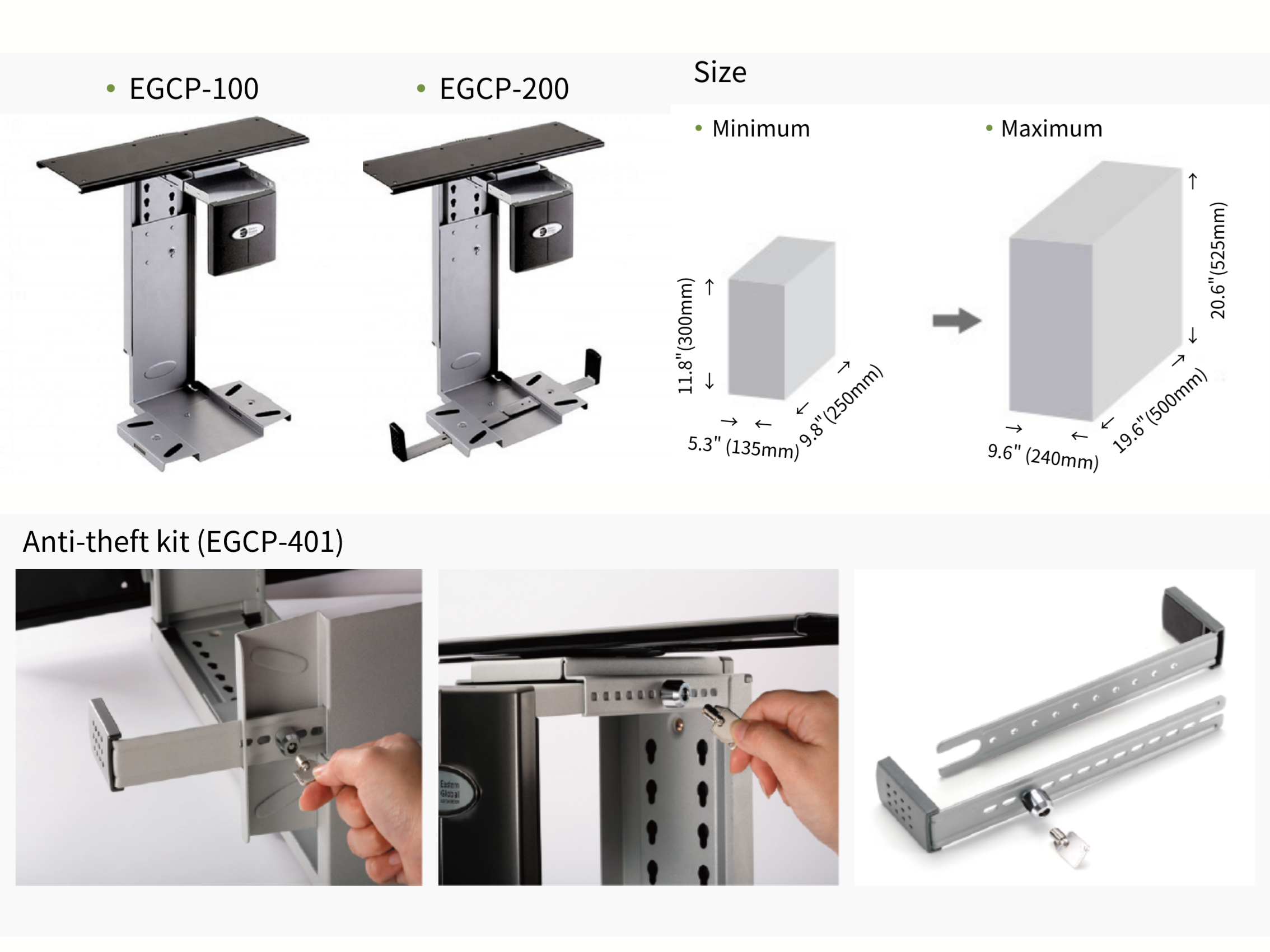 Image du support CPU Système de filtration d'air Guardian