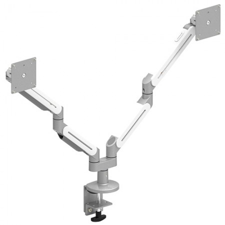 Dual Monitor Arms - Clamp or Grommet Mount for Light Duty - Dual Monitor Arm EGNA-202DK / 302DK