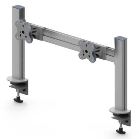 Dual Monitor Arms - Clamp or Grommet Mount - Four Monitor Arms EGTB-4512 / 4512G
