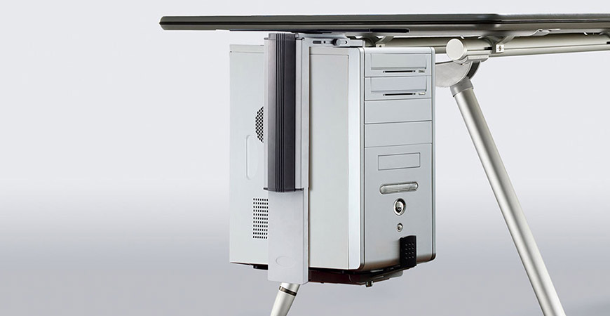 懸掛式電腦主機架